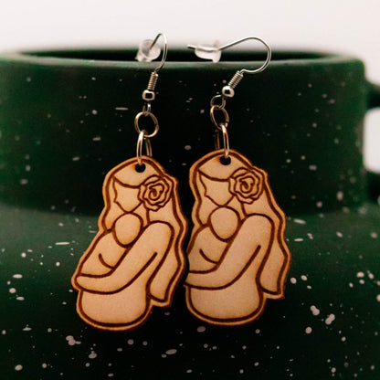 Mother & Baby Earrings