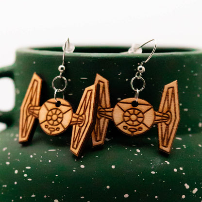 Tie Fighter Earrings