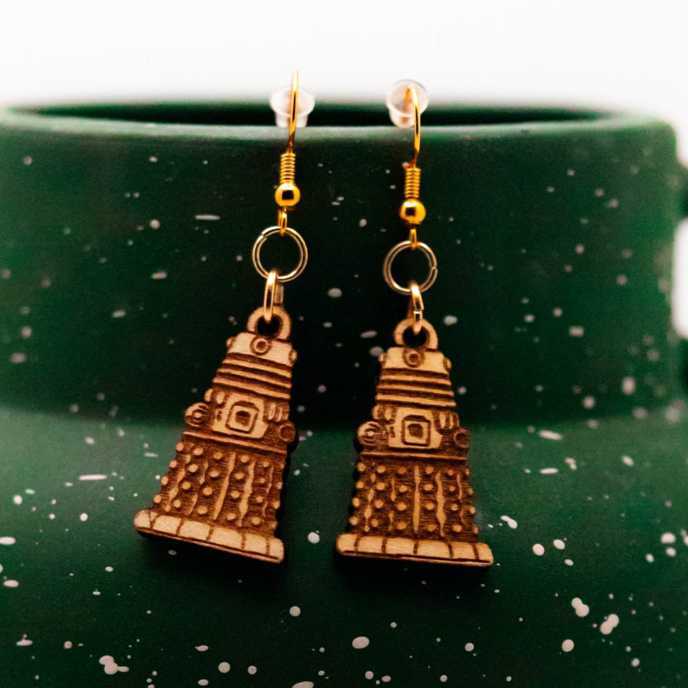 Dalek Earrings