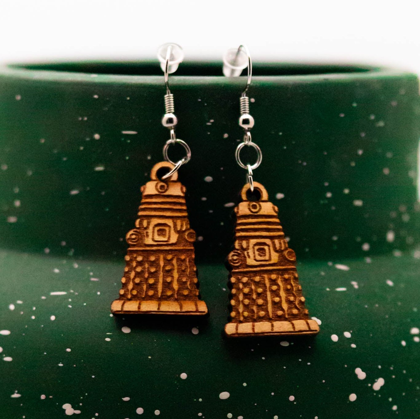 Dalek Earrings