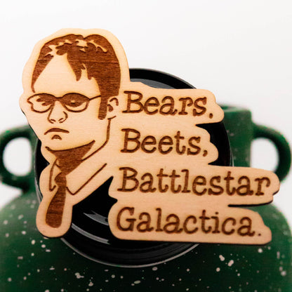 Beats Bears Battlestar Magnet